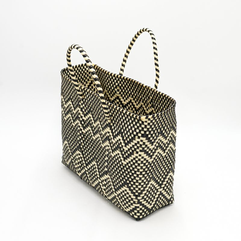 お値下げ中メルカドバッグ　PLAYA MERCADO BAG - PLAYA - Black / Cream (XS) | Letra｜レトラ公式通販