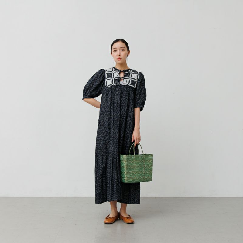 お値下げ中メルカドバッグ　PLAYA MERCADO BAG - PLAYA - Gold / Metallic Green (XS) | Letra