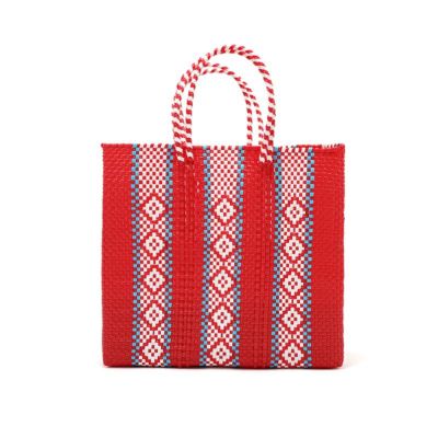 MERCADO BAG - SERIE - Red / White / Light Blue (S)