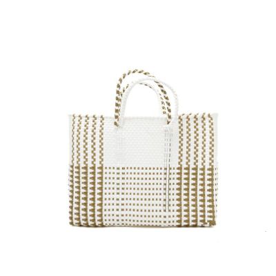 MERCADO BAG - DICE - White / Gold (SHORT S)