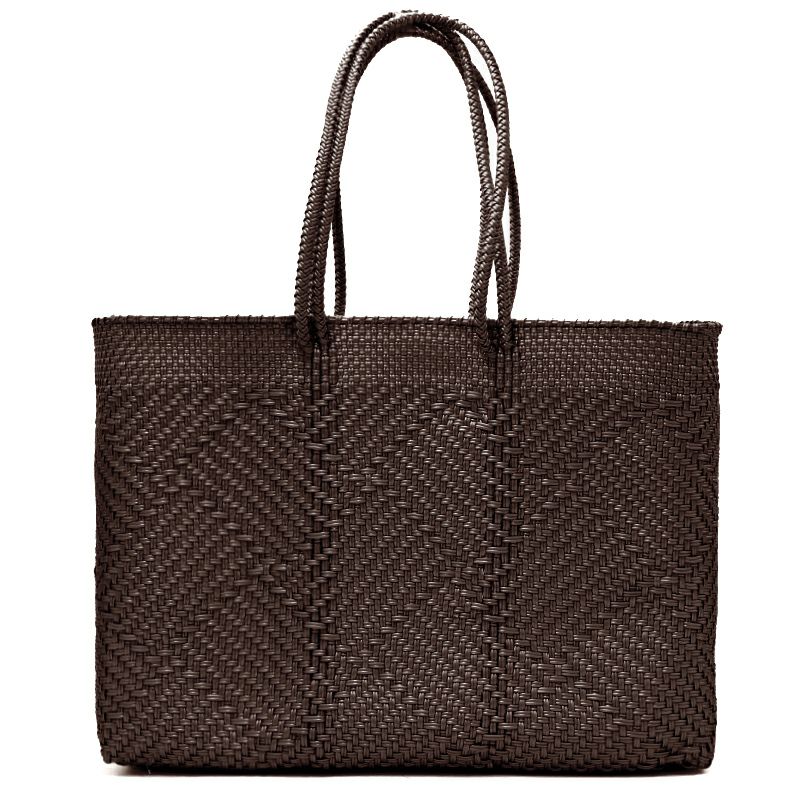 MERCADO BAG - ROMBO - Brown (L) | Letra｜レトラ公式通販