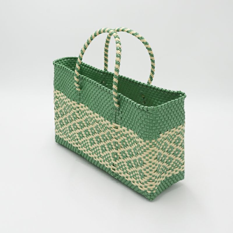 レトラ　メルカドバッグ　mimosa MERCADO BAG - MIMOSA - Black / Cream (SHORT S) | Letra