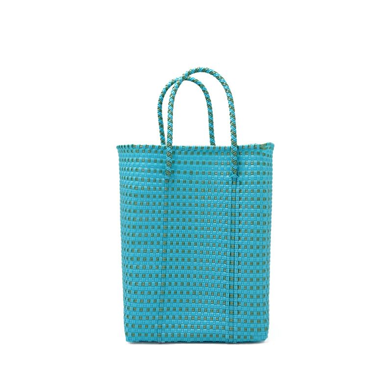 MERCADO BAG - ROMBO - Metallic Blue (S) | Letra｜レトラ公式通販