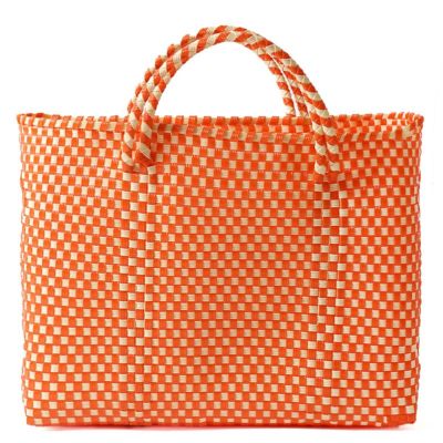 MERCADO - BIG BAG - Orange / Cream