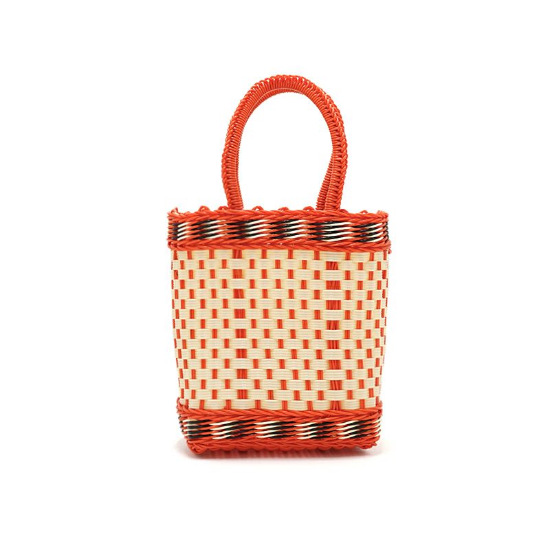 CLASICO BAG - Cream / Orange - (MINI) | Letra｜レトラ公式通販