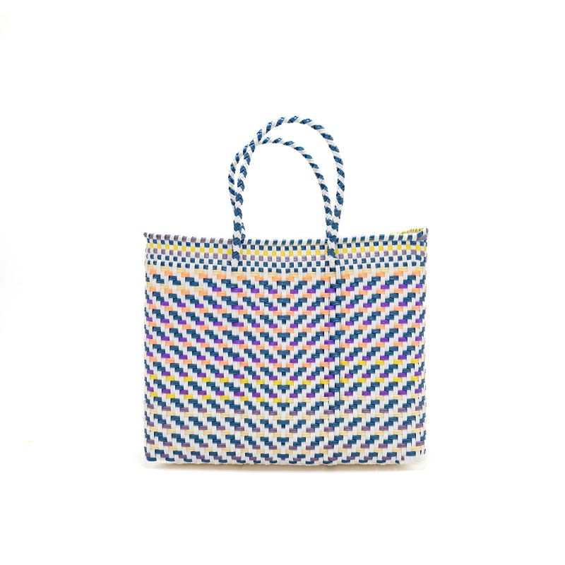 MERCADO BAG - PLAYFUL COLOR ASSORT 3 - 19 (XS) | Letra