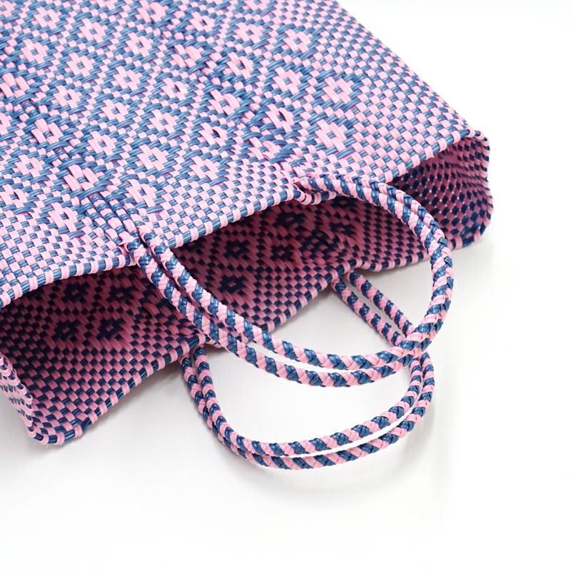 レトラメルカドバッグPLAYFUL COLOR ASSORT新品1点ものカゴ MERCADO BAG - PLAYFUL COLOR ASSORT 4 - 23 (S) | Letra｜レトラ公式通販