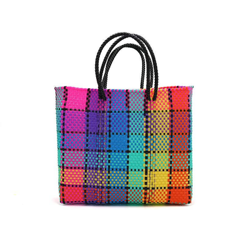 レトラ★メルカドバッグ★ PLAYFUL COLOR ASSORT★新品1点もの MERCADO BAG - PLAYFUL COLOR ASSORT 4 - 11 (XS) | Letra