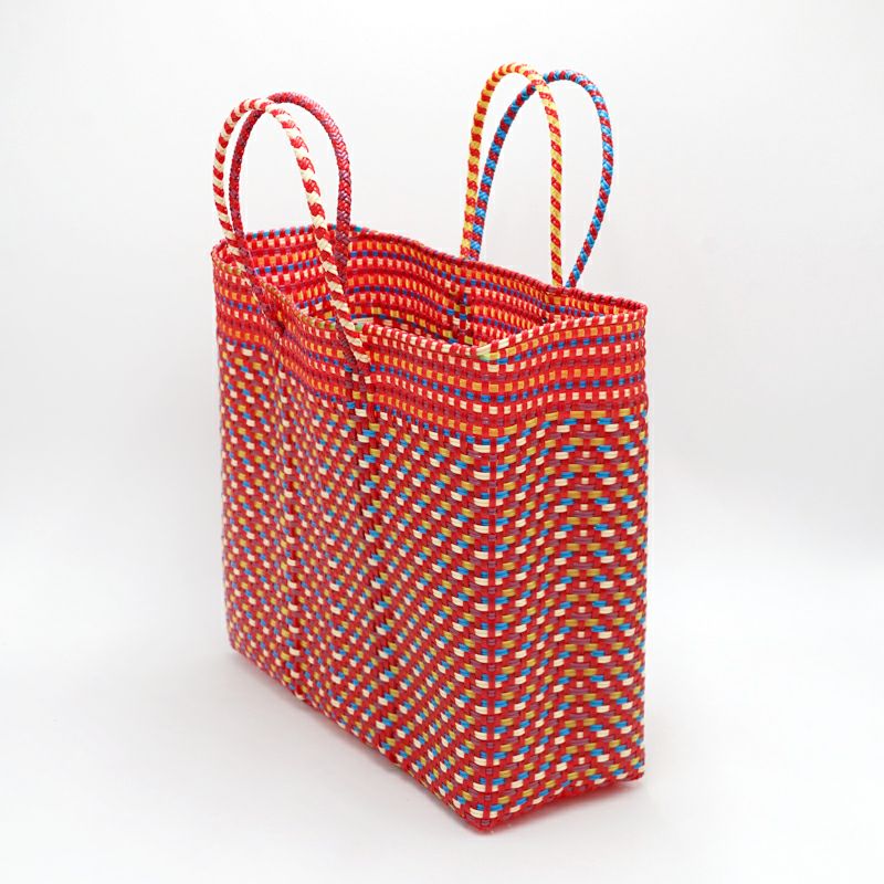 レトラ★メルカドバッグ★ PLAYFUL COLOR ASSORT★新品1点もの MERCADO BAG - PLAYFUL COLOR ASSORT 3 - 46 (S) | Letra