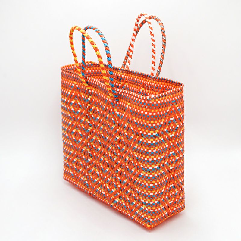 レトラ★メルカドバッグ★ PLAYFUL COLOR ASSORT★新品1点もの MERCADO BAG - PLAYFUL COLOR ASSORT 3 - 46 (S) | Letra