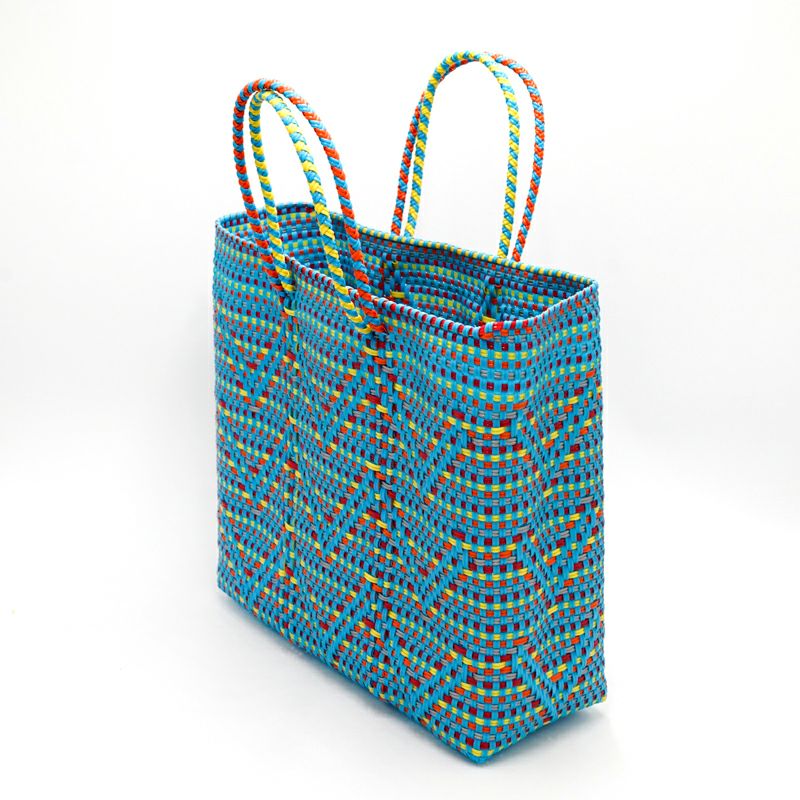 MERCADO BAG - PLAYFUL COLOR ASSORT 3 - 56 (M) | Letra