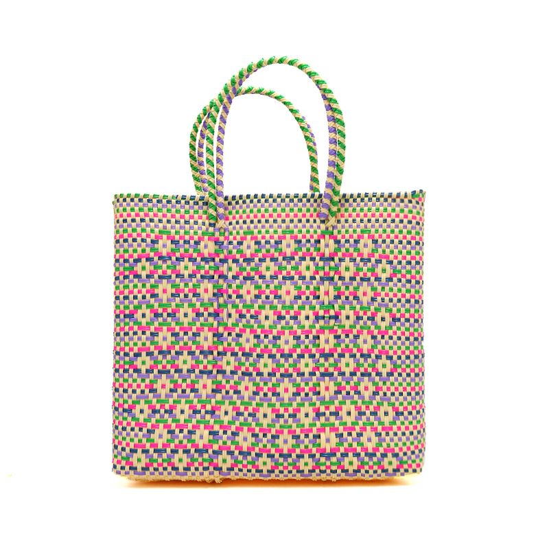 MERCADO BAG - PLAYFUL COLOR ASSORT 3 - 61 (M) | Letra