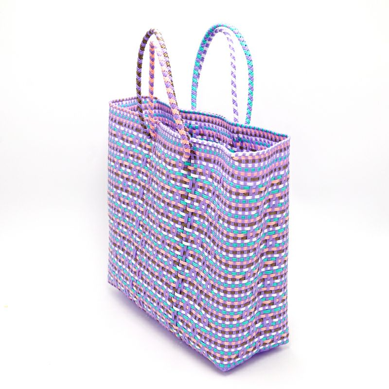 MERCADO BAG - PLAYFUL COLOR ASSORT 3 - 62 (M) | Letra