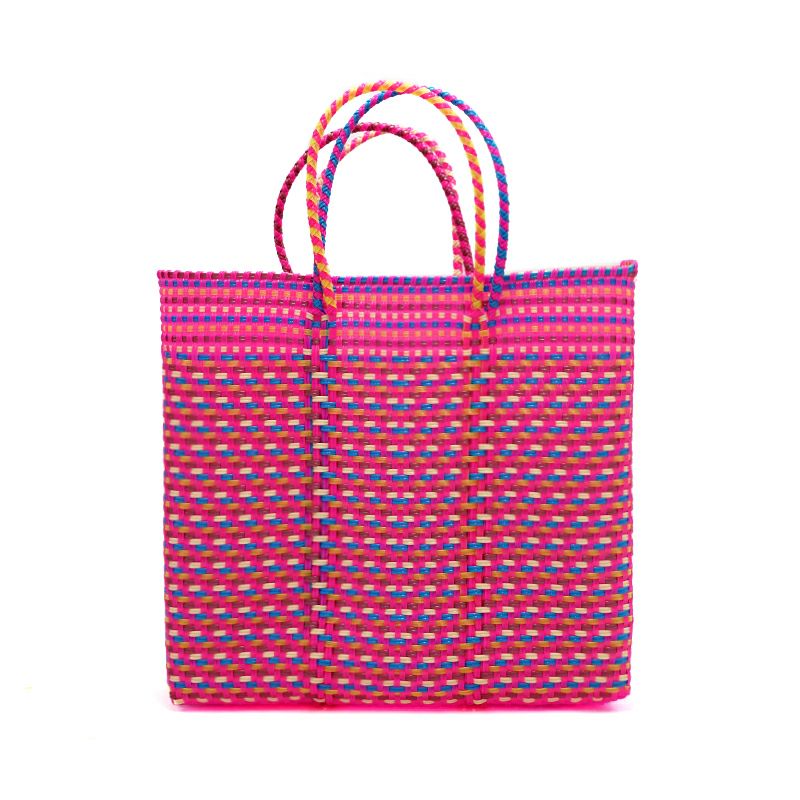 MERCADO BAG - PLAYFUL COLOR ASSORT 3 - 64 (M) | Letra