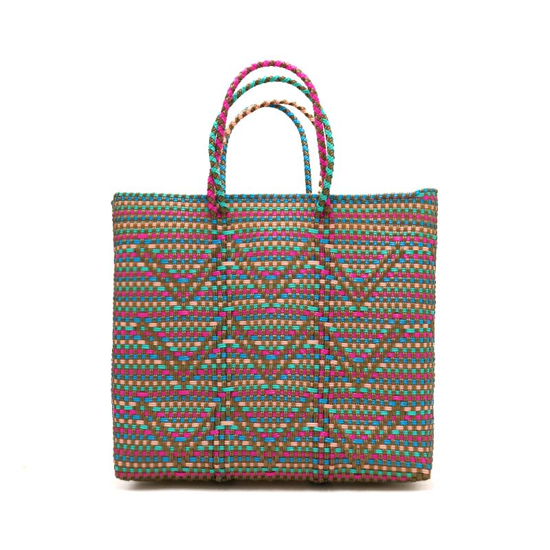 MERCADO BAG - PLAYFUL COLOR ASSORT 3 - 65 (M) | Letra