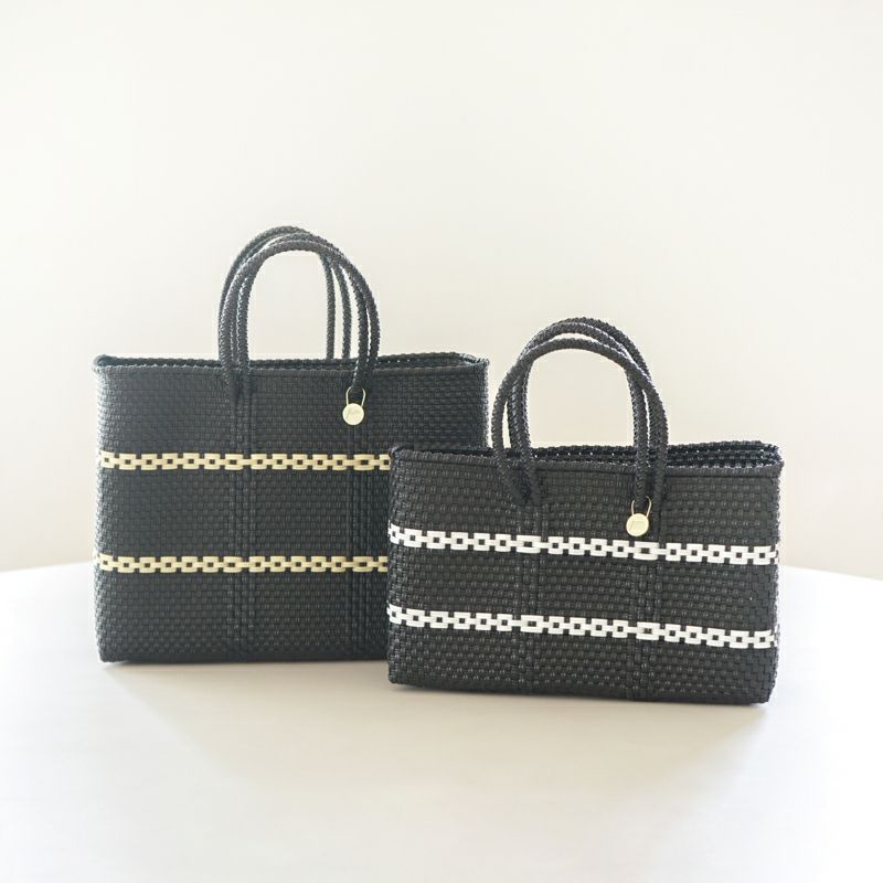 MERCADO BAG - WEB SHOP Limited - LINEA - Black / Cream