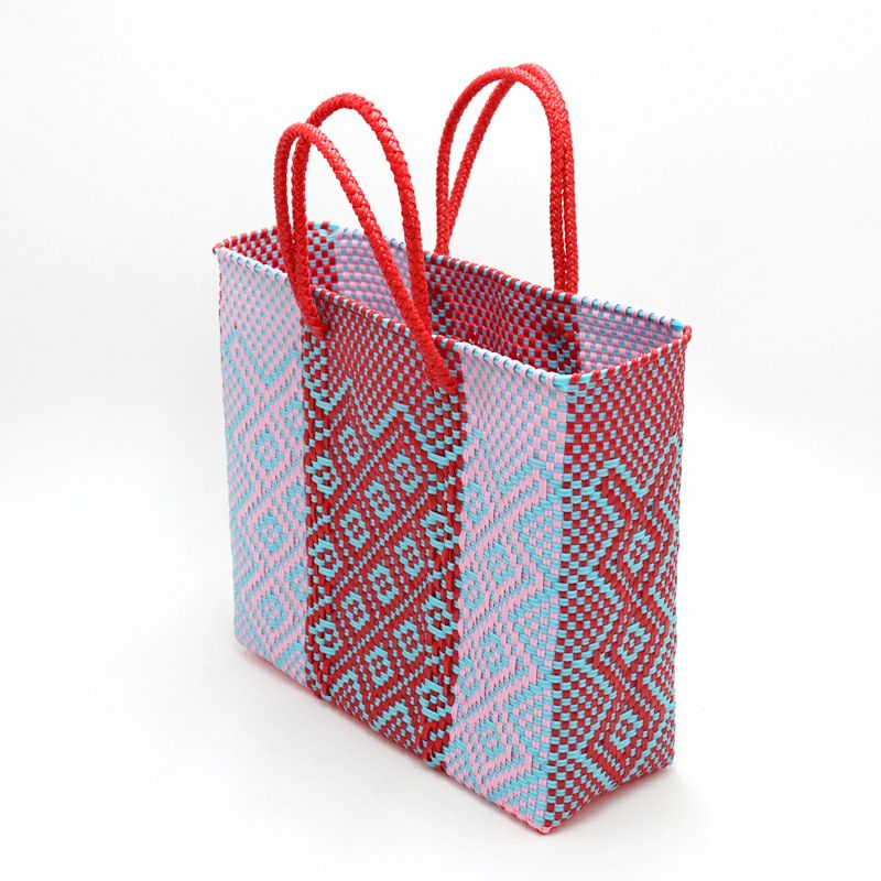 MERCADO BAG - PLAYFUL COLOR ASSORT 4 - 21 (S) | Letra