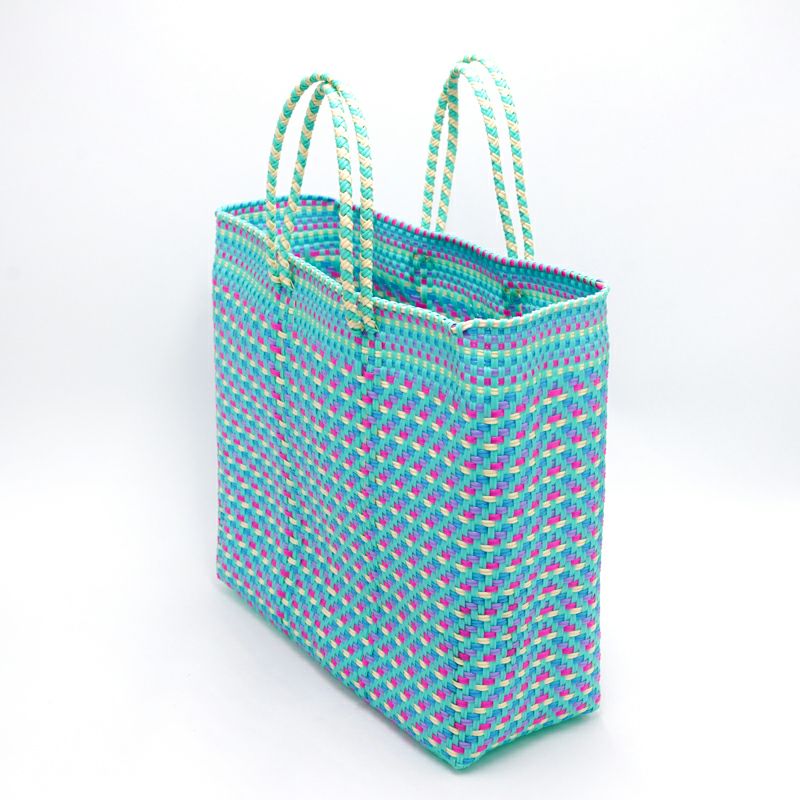 レトラ★メルカドバッグ★ PLAYFUL COLOR ASSORT★新品1点もの MERCADO BAG - PLAYFUL COLOR ASSORT 4 - 31 (M) | Letra